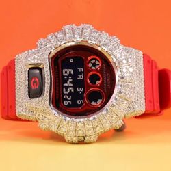 Iced Out VVS Gshock Watch
