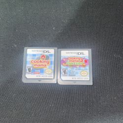Nintendo DS Cooking Mama & Cooking Mama 3 Cartridge Only