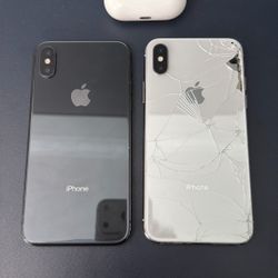 Package Deal For Two IPhone X And One Airpod Pros.