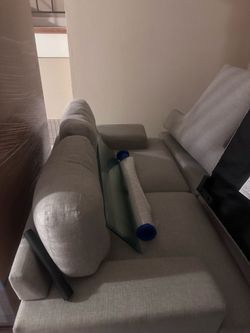 Living room furniture set with tables
