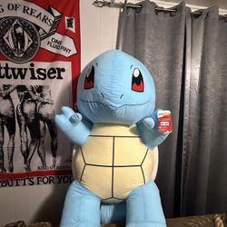 Giant Pokémon Squirtle plush toy 
