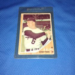 Vintage Old 1962 Al Kaline Baseball Card - Topps #150