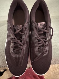 New Women’s Burgundy Nike Revolution 4 Sneakers size 11.5 Women’s.  Worn once but I had foot issues so I couldn’t use them.