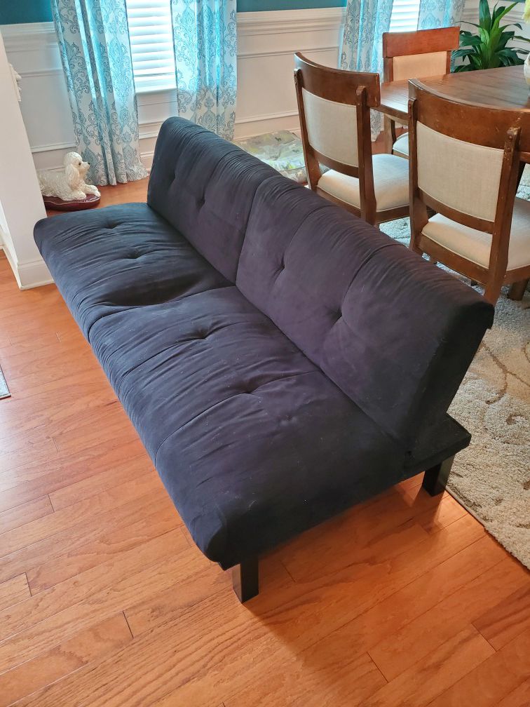 Free - Futon with wire drawers