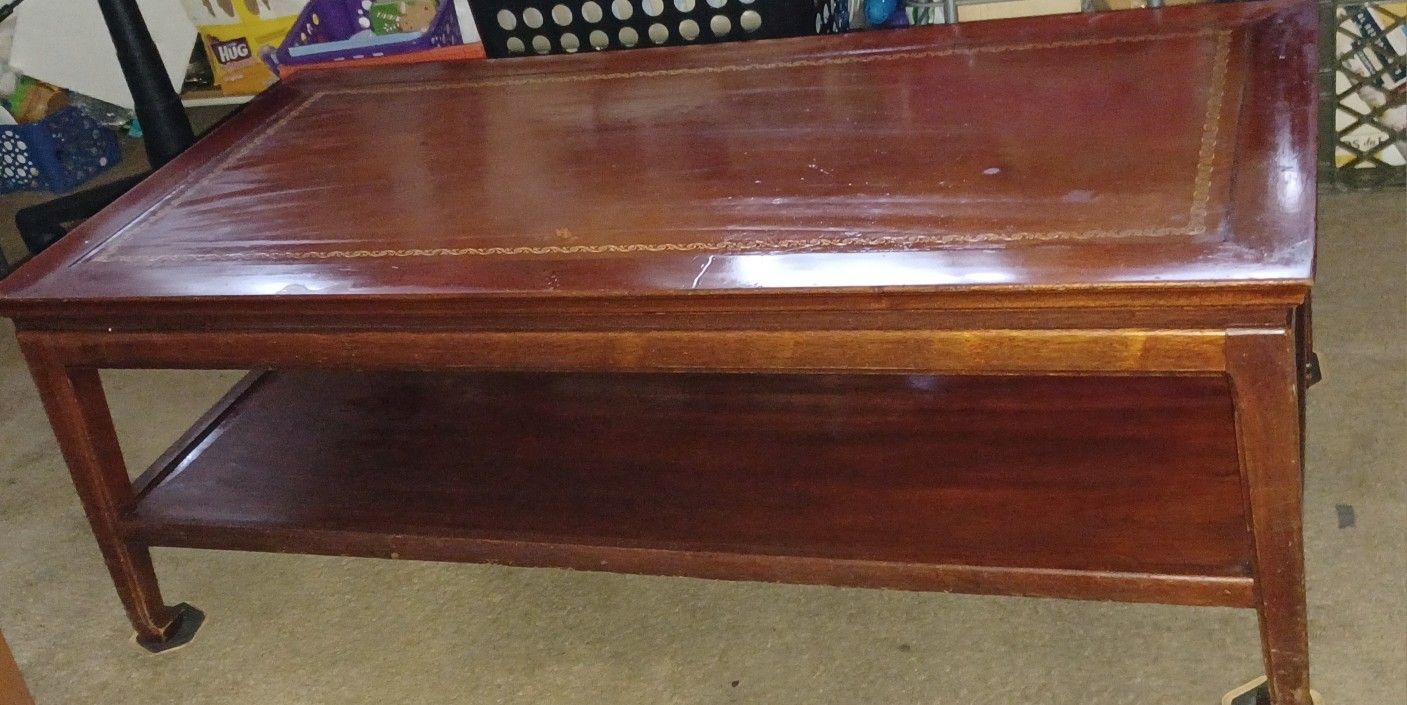 Solid Wooden Coffee Table