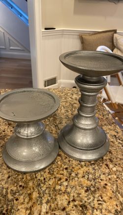 Pottery Barn candle sticks