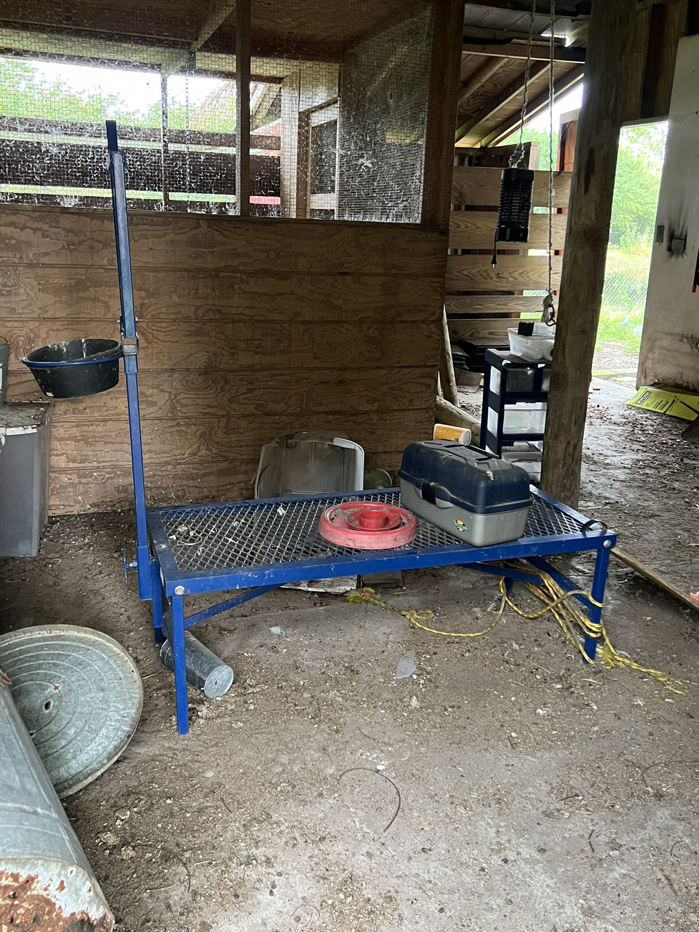 Goat Milking Stand , Stanchion