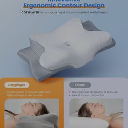 Cozyplayer Contour Pillow