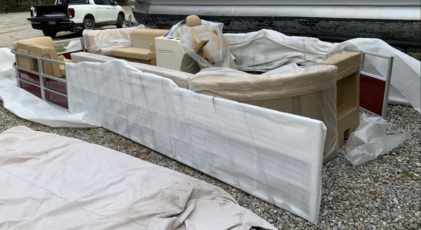 New Pontoon Boat Furniture Side Rails For Sale In Lempster Nh