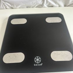 Gaiam Digital Body Weight Scale – Weighs In Pounds & Kilograms