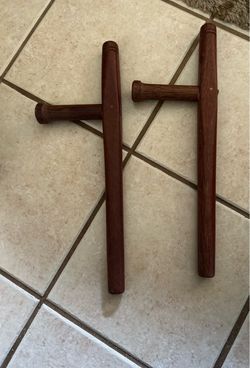 Wood Martial Arts Batons