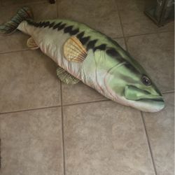 Big A.. Fish Pillow 