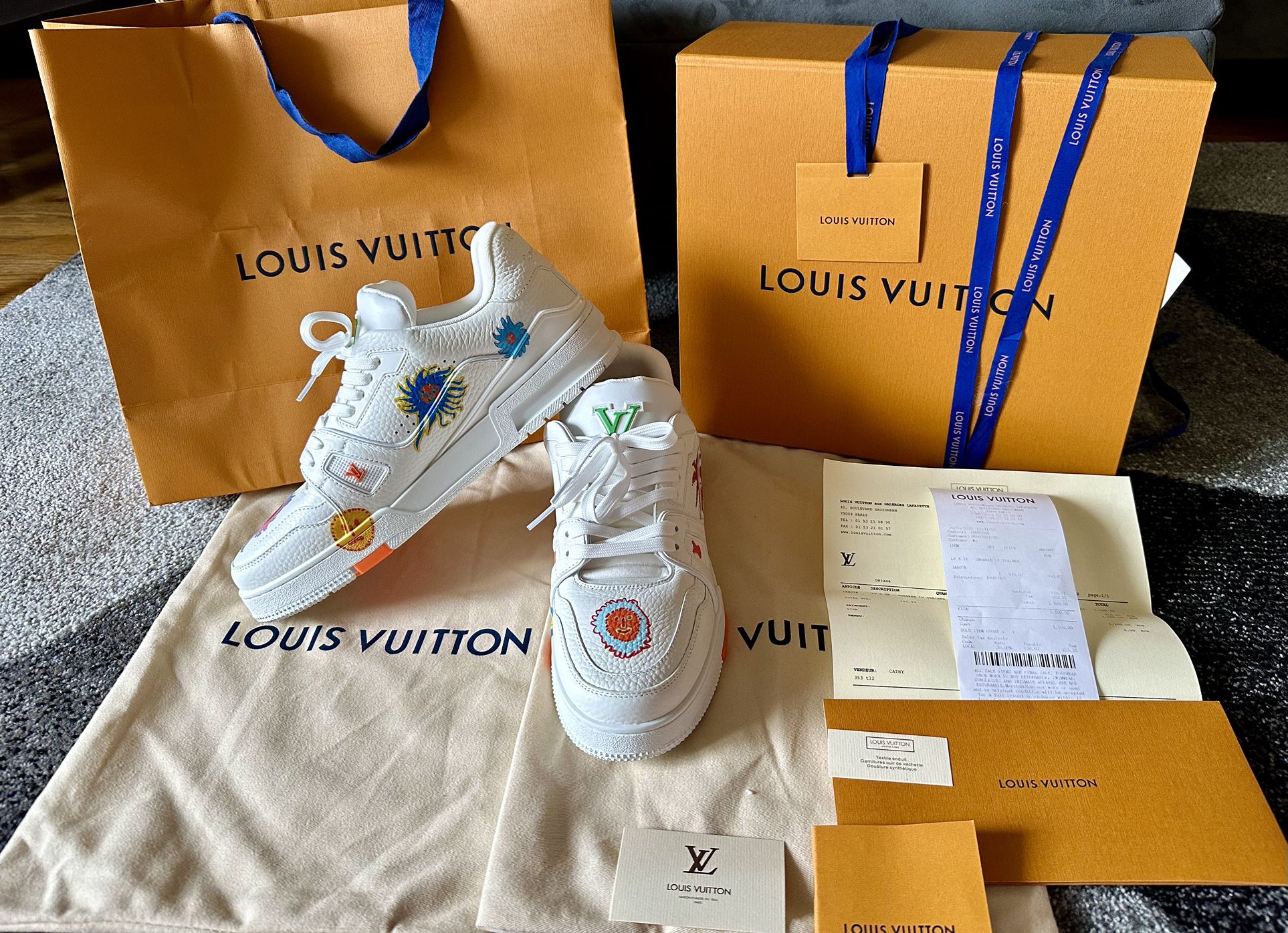 LV x YK LV Trainer Sneaker - Shoes