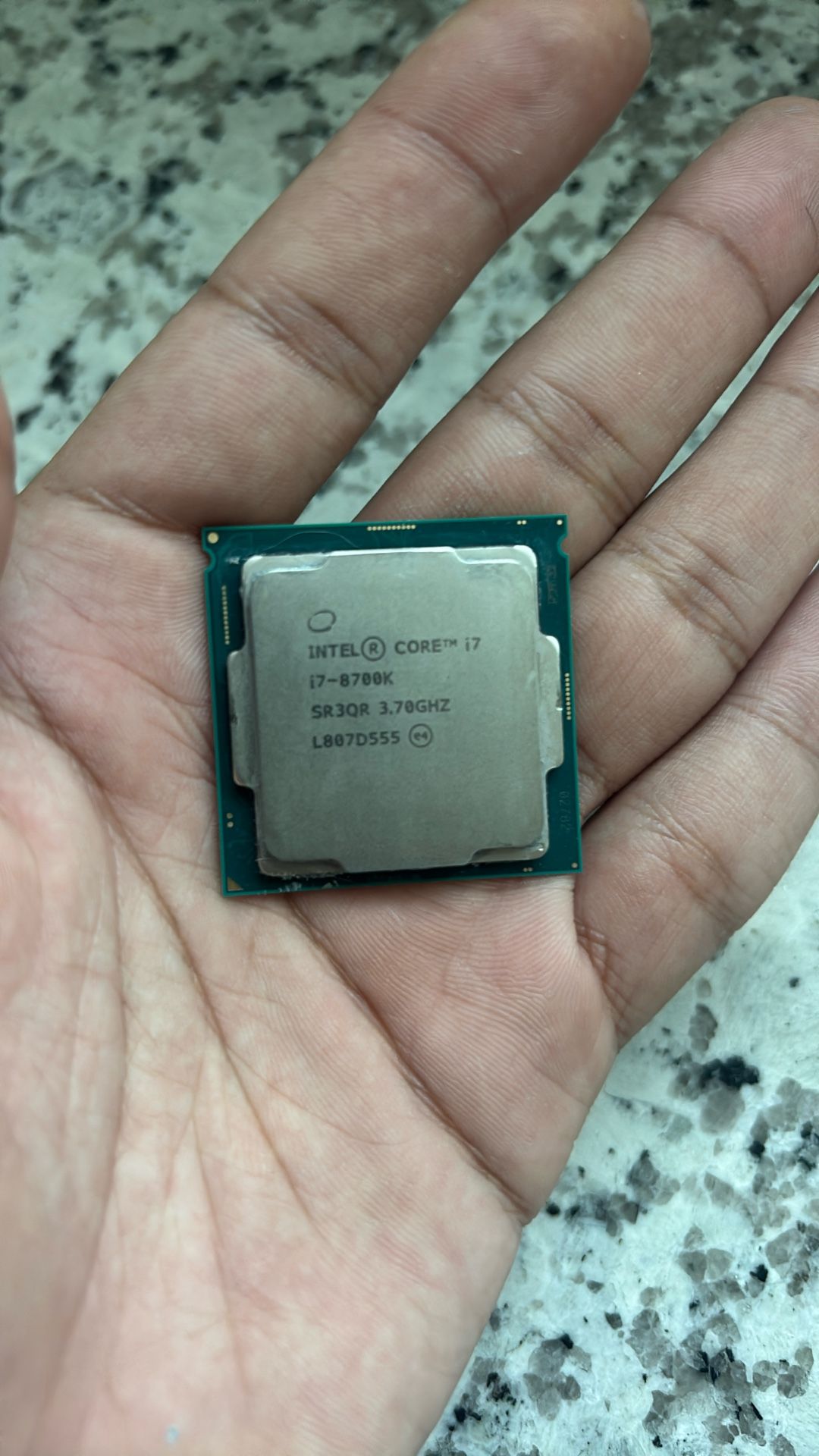Intel I7 8700k