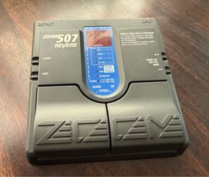 Zoom 507 Reverb guitar effects pedal