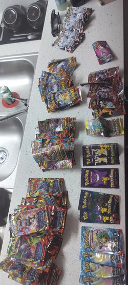 Empty pokemon wraps tons of them