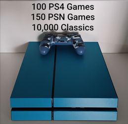 PlayStation 4 with 10,000 Games