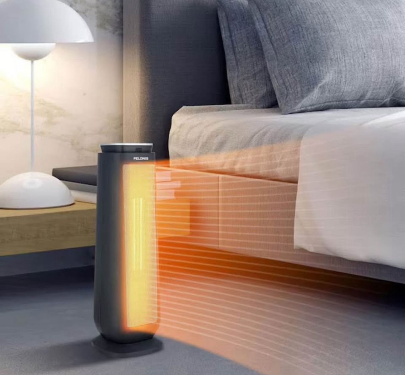 23 in. Digital Tower Indoor Ceramic Heater With Remote