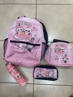 Labubu back pack set