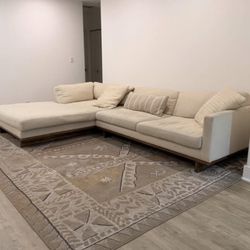 MUST GO – Sectional Couch + Rug – $800 OBO