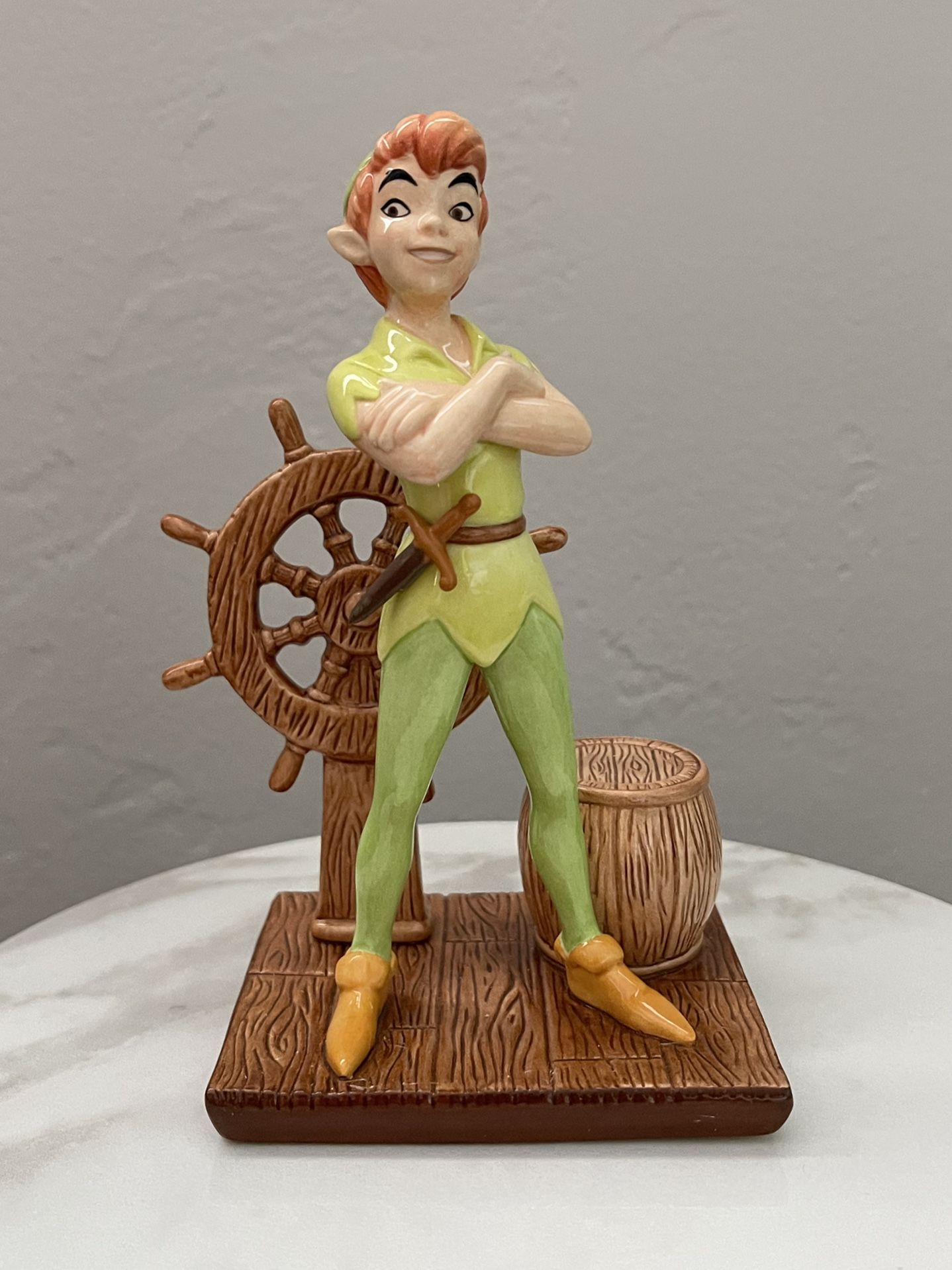 Disney Showcase Collection by Royal Doulton Walt Disney’s Peter Pan Figurine with COA