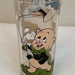 Looney Tunes Porky Pig & Taz Collector Glass