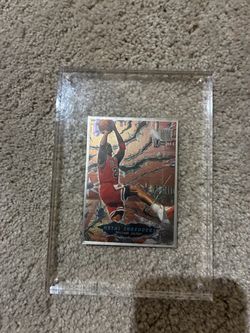 Michael Jordan metal shredders card