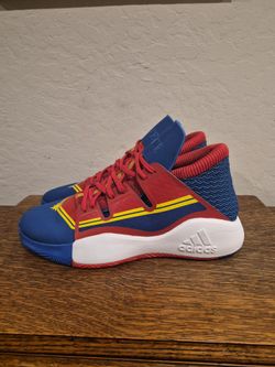 Adidas Marvel X Pro Vision 'Heroes Among Us: Captain Marvel' Athletic Basketball Shoes Men's Size 11