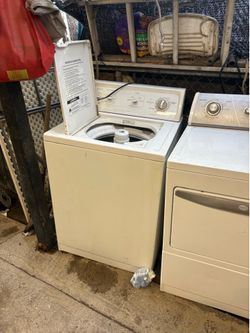 Washer and dryer