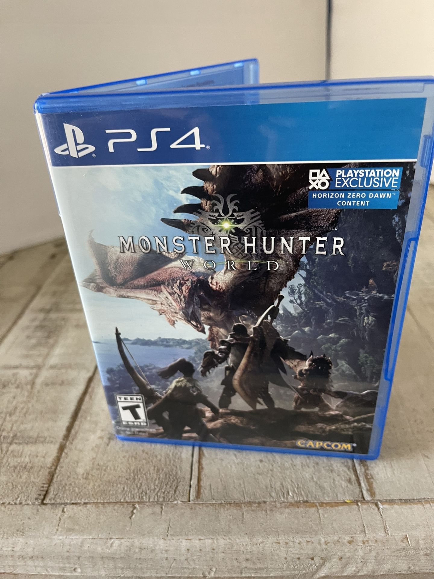 PS4 game Monster Hunter World