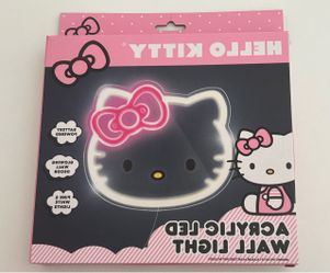 Hello kitty acrylic wall light