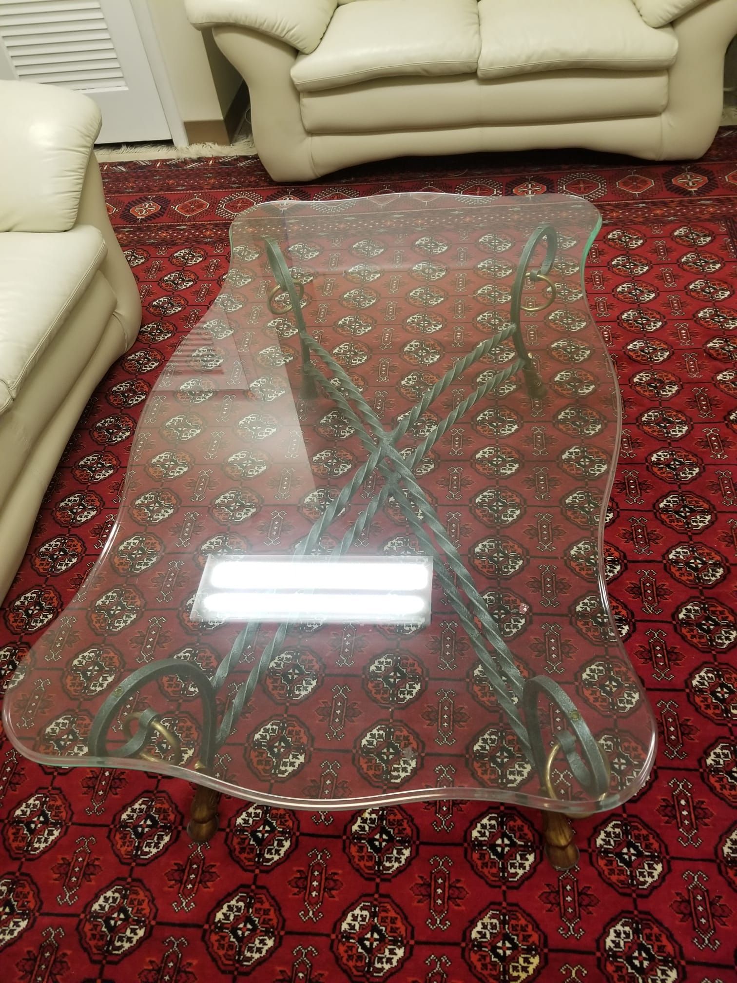 Glass Coffee Table Set w/ 2 Side Tables (3 Total)