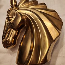 Ceramic Horse Head Figurine