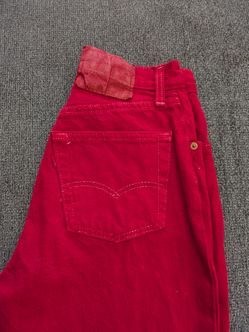 Vintage Red Levi's