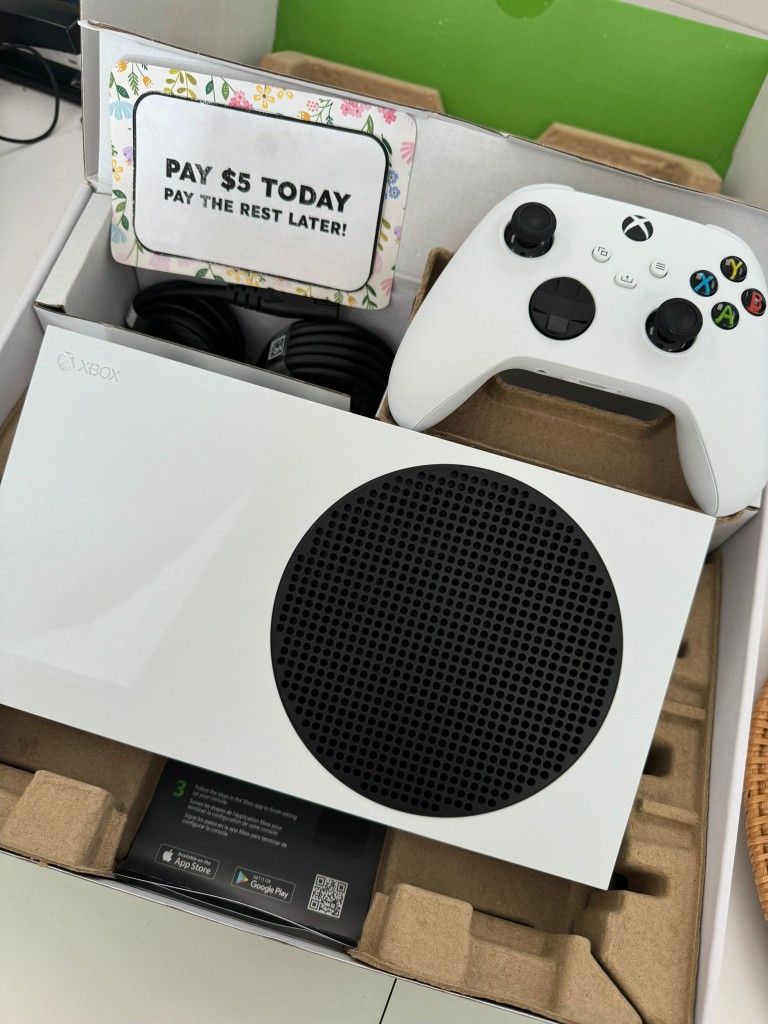 🔥Microsoft Xbox Series S ! Take It Home for $5 Down!