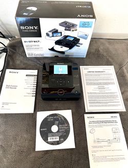 Sony Multi-Function DVD Recorder Model: VRD-MC6