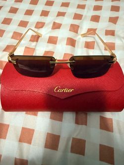 Cartier Gold Sunglasses