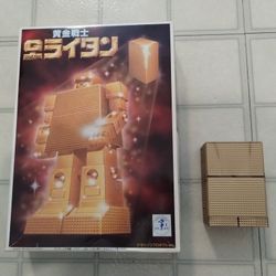 Bandai Gold Lightan 黄金戦士 plastic model kit No.23 Made in Japan anime robot
