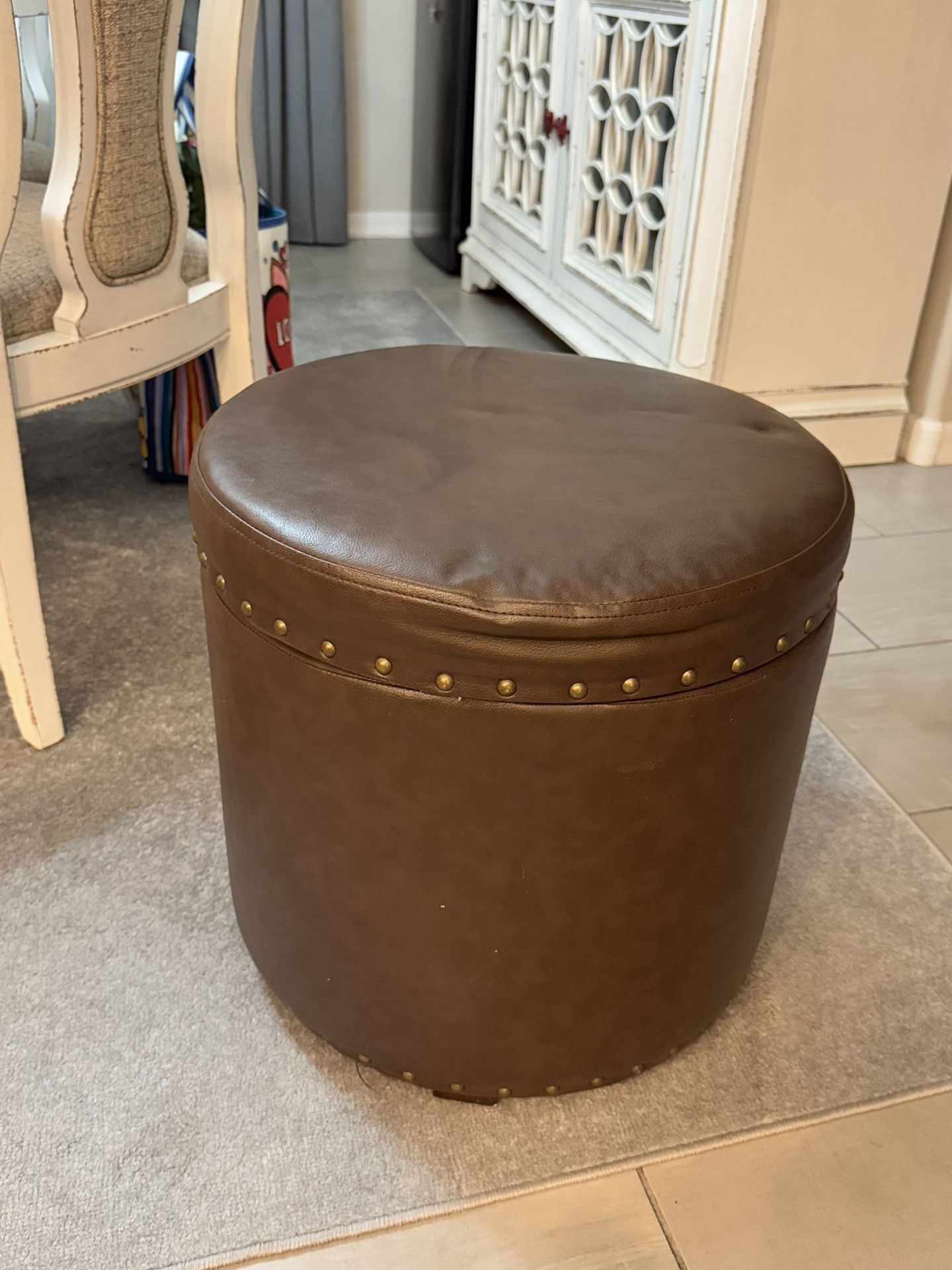 Brown Foot Stool