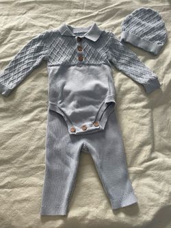 Baby boy used set; size 3m
