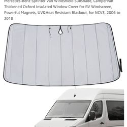 Sprinter Van Windshield cover