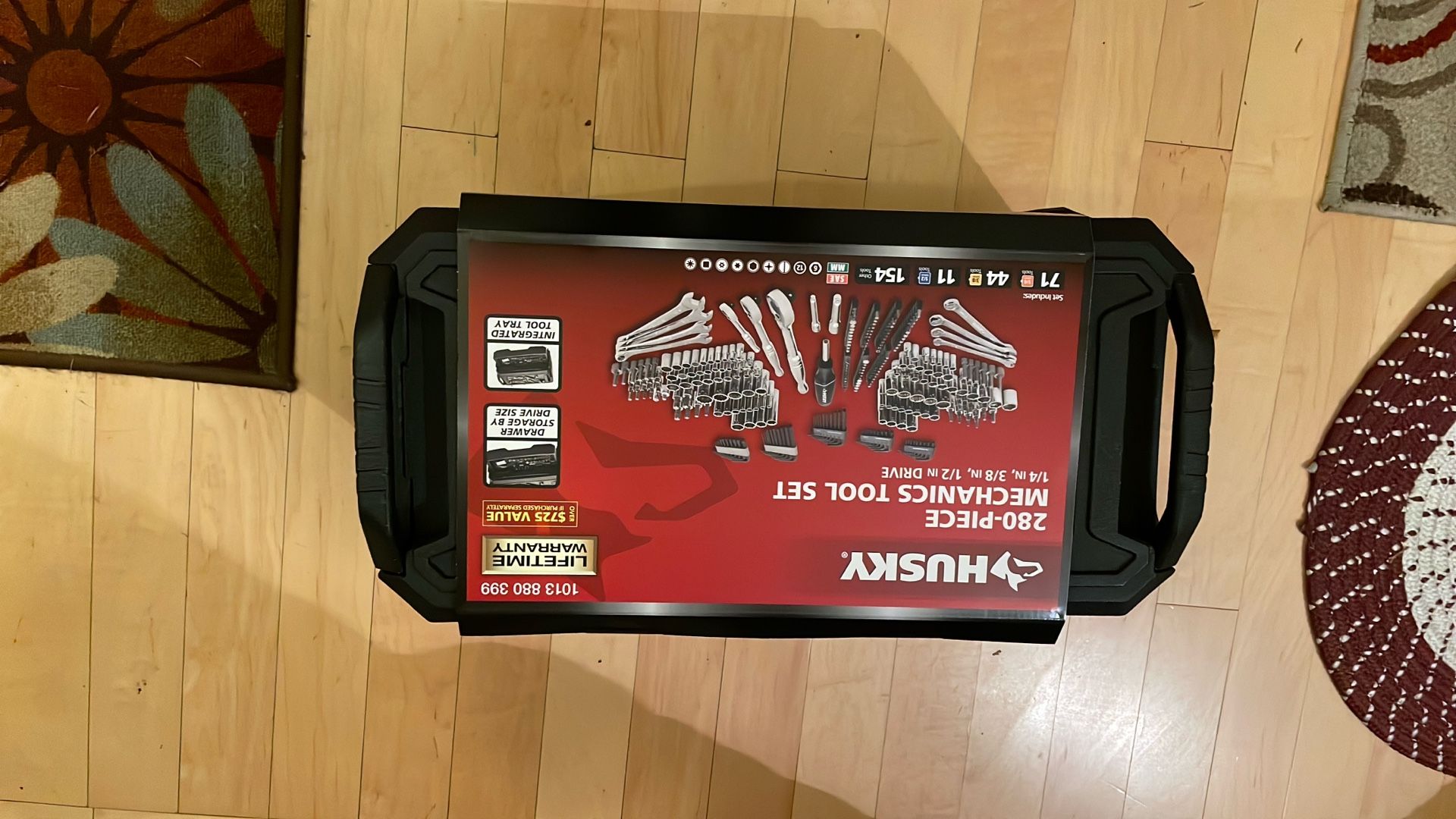 Brand New Husky 280 Piece Mechanics Tool Set $150