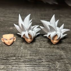 TK CUSTOM MUI HEADSCULPT + SHF DAIMA GOKU 