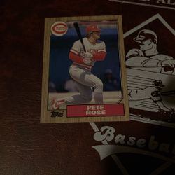 Pete Rose Baseball Card  Or Take Best Offers