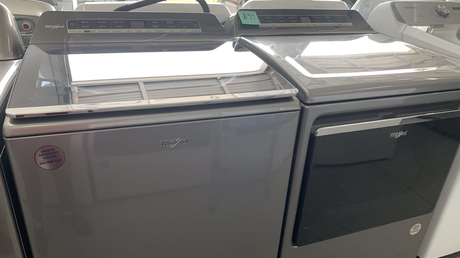 WASHER AND DRYER