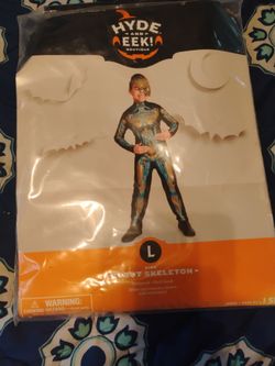 Hyde & Eek Kids Robot Skeleton Halloween Costume Large