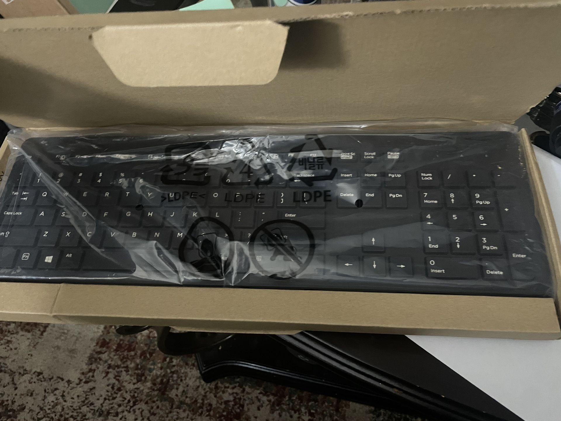Keyboard hp New USB