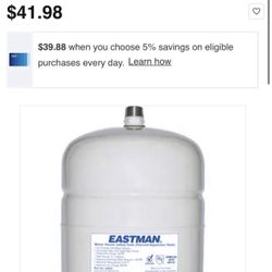 EASTMAN 2-Gallons Expansion Pressure Tank