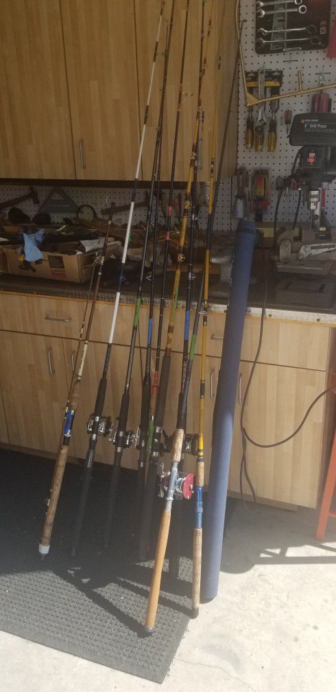 Miscellaneous Fishing Rods And Reels