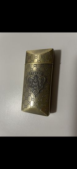 Authentic vintage Stainless Steel Gucci Lighter